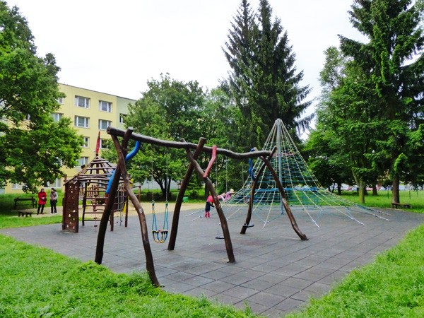 hřiště v Třeboni