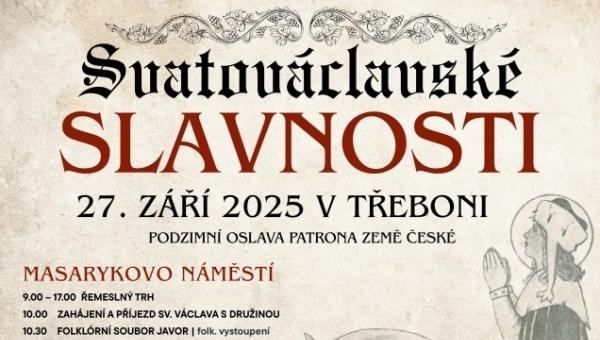 Svatováclavské slavnosti v Třeboni -  27. září 2025